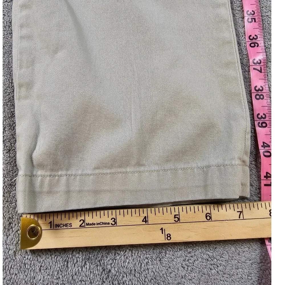 Polo Ralph Lauren Mens Khaki Chino Pants Straight Leg Cotton Twill Trousers Tan